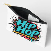 „Hip-Hop Vibes – Stimme der Straße“ Zubehörtasche (Offen)