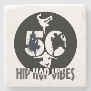 Hip Hop Vibes.w Steinuntersetzer