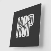 Hip Hop Wall Uhr (Winkel)