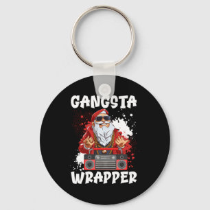 Hip Hop Weihnachtsmann Gangster Weihnachten Gangst Schlüsselanhänger