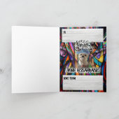 Hip Hop Welpe Karte (Innenseite)