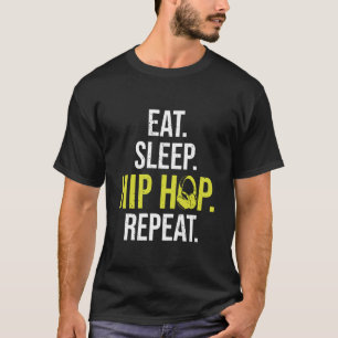 Hip Hop Wiederholung Old School Hip Hop Rapper Tän T-Shirt