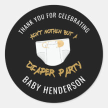 Hip Hop Winaper Party Danke Stickers
