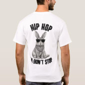 Hip Hop Ya Stoppen Sie den Bunny 3 T-Shirt (Rückseite)