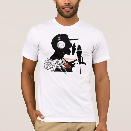 Hip-Hopcollage T-Shirt (Vorderseite)