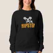 Hip Replacement Hipster Hip Surgery Broken Bone Di Sweatshirt (Vorderseite)