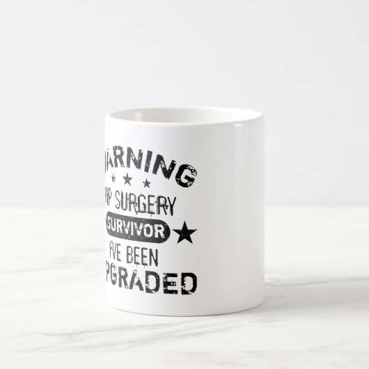 Hip Surgery Humor Upgraded Kaffeetasse (Mittel)