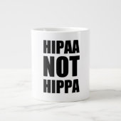 HIPAA nicht HIPPA Tasse (Vorderseite)
