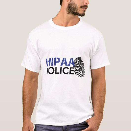 HIPAA Polizei T-Shirt (Vorderseite)