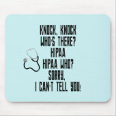 HIPAA-Spaß Mousepad (Vorne)