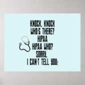 HIPAA-Spaß Poster (Vorne)