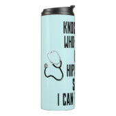 HIPAA-Spaß Thermosbecher (Nach links gedreht)