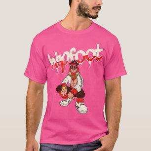 Hipfoot - Funny Old School Hip Hop Funny Rapper Sa T-Shirt