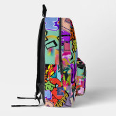 Hiphop backpack bedruckter rucksack (Links)