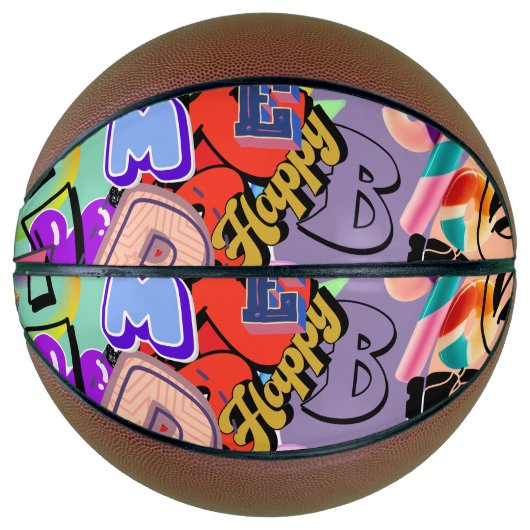 Hiphop basket ball basketball (Vorderseite)