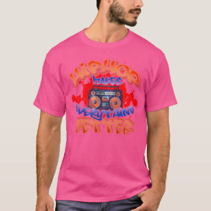 Hiphop Beatbox Rap Graffiti für Rappers Men T-Shirt