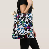HipHop Dance Pattern.w Black BG Tasche (Von Nahem)