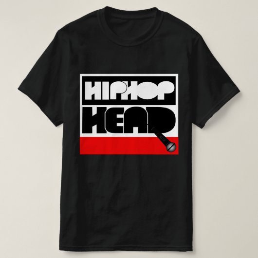 HipHop drop the mic T-Shirt (Design vorne)
