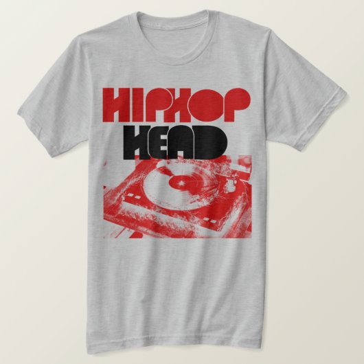 HipHop Kopf bis Infinity T-Shirt (Design vorne)