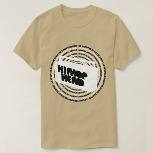 HipHop Kopf Spinning T-Shirt (Design vorne)