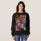 Hiphop-Leben Sweatshirt (Vorne ganz)