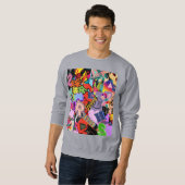Hiphop-Leben Sweatshirt (Vorne ganz)