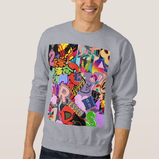 Hiphop life sweatshirt (Vorderseite)