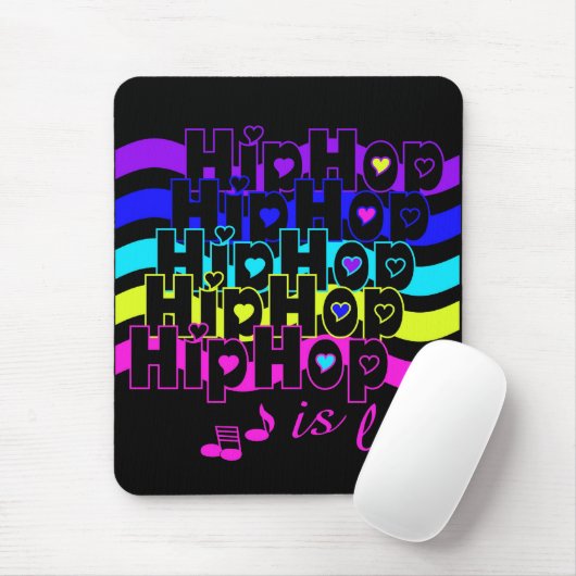 HipHop-Mousepad Mousepad (Mit Mouse)