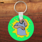 Hiphop-Rap Schlüsselanhänger (Vorderseite)