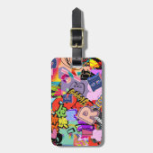 HipHop Style Gepäckanhänger (Vorderseite vertikal)