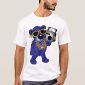 HipHop Teddybär T-Shirt (Vorderseite)