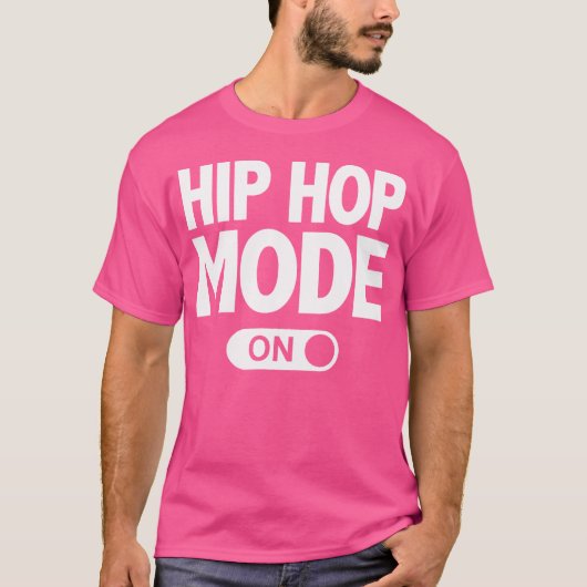 Hiphotance Funny Dancing Mode on T-Shirt (Vorderseite)