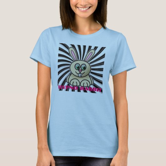 hipnorabbit, Hypno Kaninchen T-Shirt (Vorderseite)