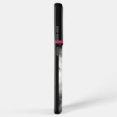 HiPoint mit rotem Herzen (lila/schwarzer Rand) Samsung Galaxy Hülle (Rechte Seite)