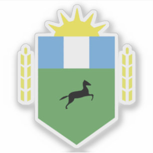 Hipólito Yrigoyen partido-Wappen, Argentinien Aufkleber
