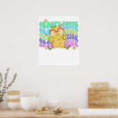 hippe Braut (2), retro, vintage Poster (Küche)