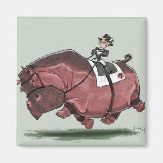 Hippestrier Magnet (Vorne)