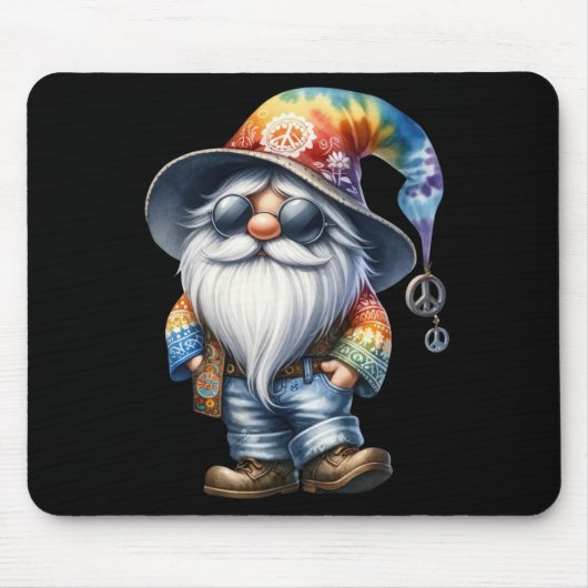 Hippi-Gnom Mousepad (Vorne)