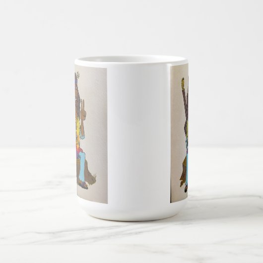 Hippi-Tasse Kaffeetasse (Mittel)