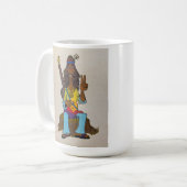 Hippi-Tasse Kaffeetasse (Vorderseite Links)