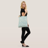 Hippie 70er Blue Marble Liquid Swirl Boho Muster Tasche (Am Model)