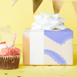 Hippie-70er-Plakate im famosen Stil Geschenkpapier