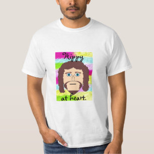 Hippie, am Herzen T-Shirt