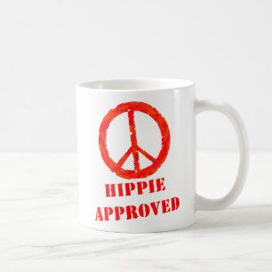 Hippie anerkannt kaffeetasse