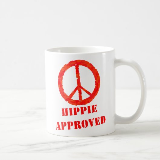 Hippie anerkannt kaffeetasse (Rechts)