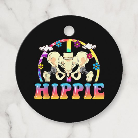 Hippie Angesagte Ersetzung Gemeinsame Operation Fu Geschenkanhänger (Vorderseite)