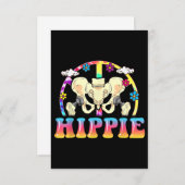 Hippie Angesagte Ersetzung Gemeinsame Operation Fu Mitteilungskarte (Vorne/Hinten)