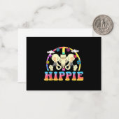 Hippie Angesagte Ersetzung Gemeinsame Operation Fu Mitteilungskarte (Vorderseite/Rückseite Beispiel)