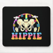 Hippie Angesagte Ersetzung Gemeinsame Operation Fu Mousepad (Vorne)