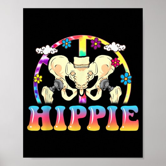 Hippie Angesagte Ersetzung Gemeinsame Operation Fu Poster (Vorne)